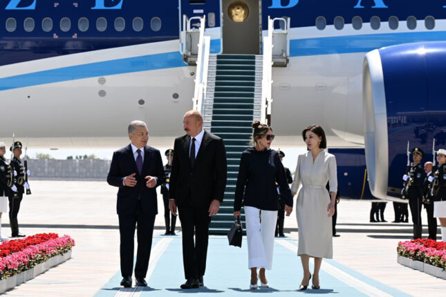 Prezident xanımı ilə Özbəkistandadır – Fotolar+Video Prezident xanımı ilə Özbəkistandadır – Fotolar+Video