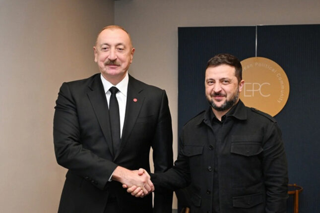 Zelenski İlham Əliyevə təşəkkür etdi Zelenski İlham Əliyevə təşəkkür etdi