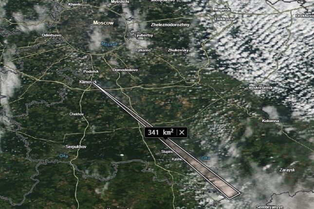Moskvanı ALOV BÜRÜDÜ: Tüstü 100 km məsafəyə yayıldı – FOTOLAR