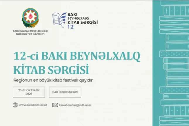 12-ci Bakı Beynəlxalq Kitab Sərgisinin tarixi açıqlandı