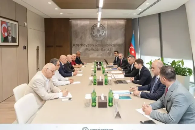 AQC nümayəndəsi Mərkəzi Bankın sədri ilə görüşdə təkliflər verdi AQC nümayəndəsi Mərkəzi Bankın sədri ilə görüşdə təkliflər verdi