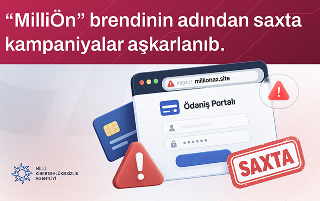 Saxta ödəniş səhifələri yaradılıb – Ehtiyatlı olun! Saxta ödəniş səhifələri yaradılıb – Ehtiyatlı olun!