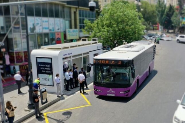 Bakıda 10 ünvanda minib-düşmə yerləri və taksi duracaqları təşkil olunub – SİYAHI