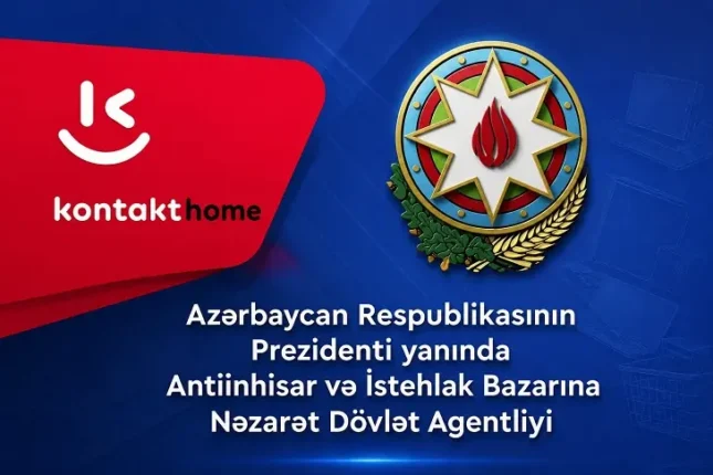 “Kontakt Home”da “HOFFMANN” uyğunsuzlugu: “ABC Telekom”a maliyyə sanksiyası tətbiq edildi “Kontakt Home”da “HOFFMANN” uyğunsuzlugu: “ABC Telekom”a maliyyə sanksiyası tətbiq edildi