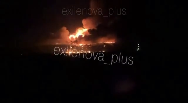 Ukrayna bir gecədə 4 OZON anbarını məhv etdi Ukrayna bir gecədə 4 OZON anbarını məhv etdi