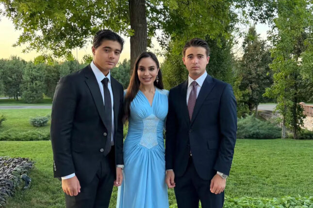 Leyla Əliyeva oğulları ilə Daşkənddə – Foto