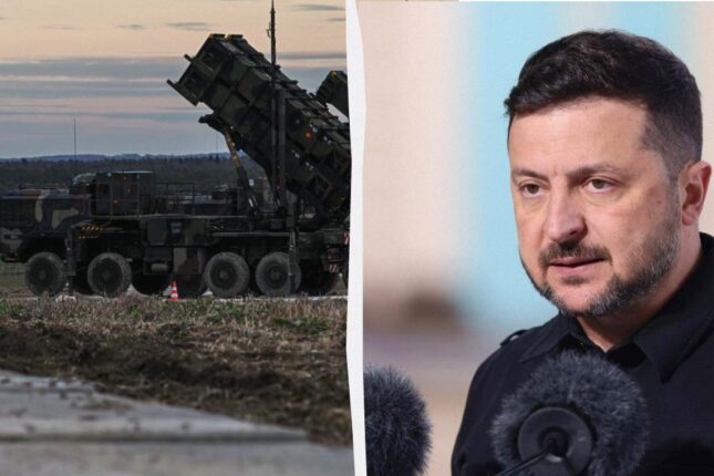 Zelenski: ABŞ Ukraynaya hər ay Patriot raketləri verəcək