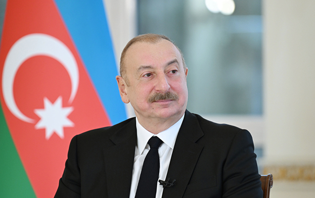 Prezident Özbəkistanın Milli İnformasiya Agentliyinə müsahibə verib
