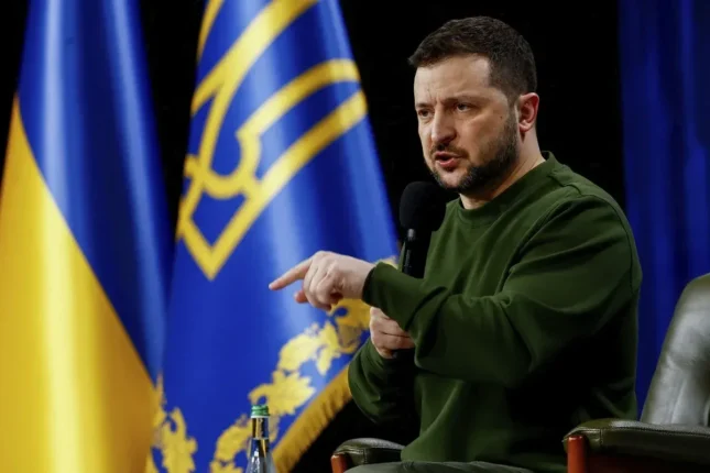Zelenski Ukraynada seçki keçirilməsi ideyasını sərt tənqid edib Zelenski Ukraynada seçki keçirilməsi ideyasını sərt tənqid edib