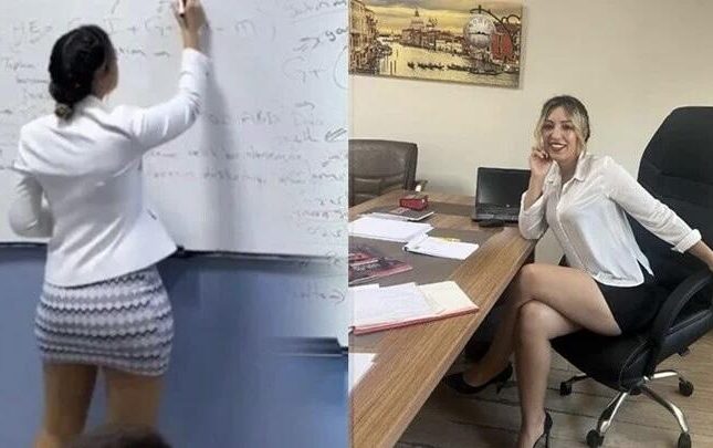 Geyimləri ilə gündəmə gələn Fidan müəllim saxlanıldı