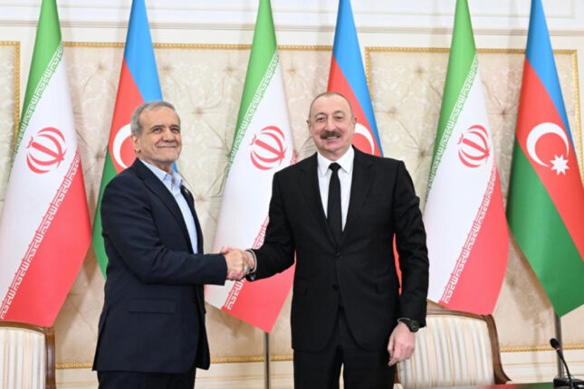 Əliyev Pezeşkiana təşəkkür etdi