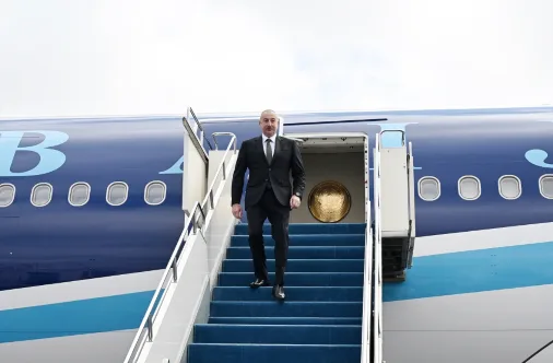 Prezident Qırğızıstana işgüzar səfərə gəlib Prezident Qırğızıstana işgüzar səfərə gəlib