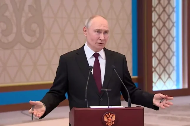 Putin rusiyalılara müharibəyə dəstək verməyə çağırıb