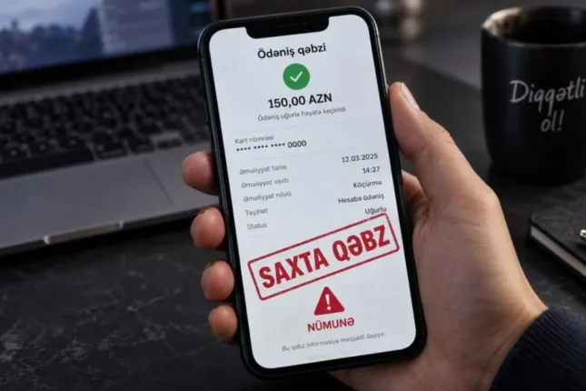 “Qəbzi deyil, hesabınızı yoxlayın”: Vətəndaşları aldadan yeni dələduzluq üsulu