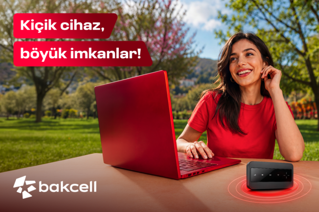 Bakcell Mi-Fi ilə interneti özünlə apar və harada olsan, onlayn qal Bakcell Mi-Fi ilə interneti özünlə apar və harada olsan, onlayn qal