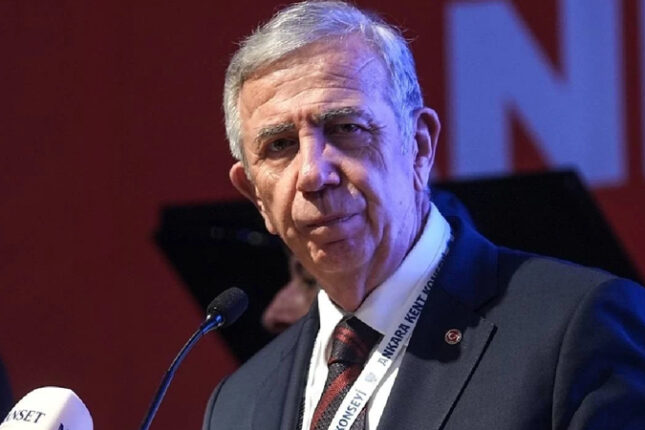 Mansur Yavaş CHP-dən istefa verdi Mansur Yavaş CHP-dən istefa verdi