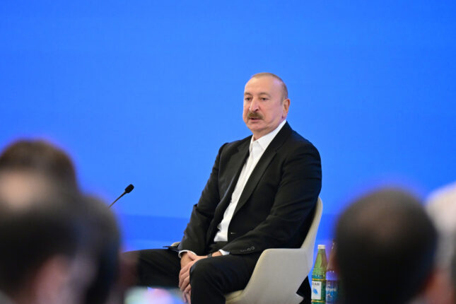 İlham Əliyev: Cənubi Qafqaz sülh zonasına çevrilir İlham Əliyev: Cənubi Qafqaz sülh zonasına çevrilir