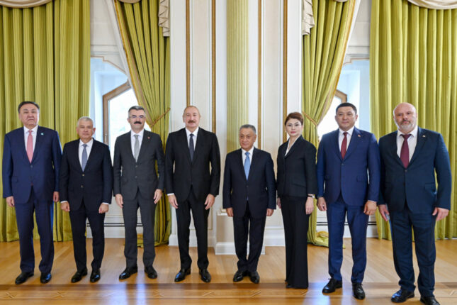 Prezident bu ölkələrin təhlükəsizlik üzrə rəhbər şəxslərini qəbul etdi – Fotolar Prezident bu ölkələrin təhlükəsizlik üzrə rəhbər şəxslərini qəbul etdi – Fotolar