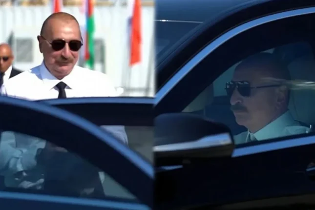 Prezident açılışdan sonra sükan arxasına keçdi – VİDEO Prezident açılışdan sonra sükan arxasına keçdi – VİDEO