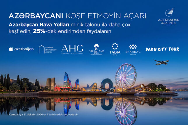 AZAL sərnişinlərə xüsusi təkliflər təqdim edir AZAL sərnişinlərə xüsusi təkliflər təqdim edir