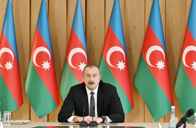 Prezident: “Azərbaycan beynəlxalq sülh və təhlükəsizliyin təmin olunmasını prioritet hesab edir” Prezident: “Azərbaycan beynəlxalq sülh və təhlükəsizliyin təmin olunmasını prioritet hesab edir”