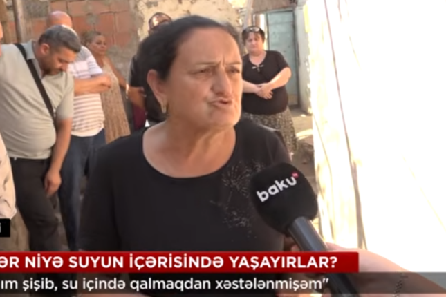 Suraxanıda qəzalı evlərdə yaşam mübarizəsi: “Gəlirlər, ölçüb-biçib gedirlər” – Video