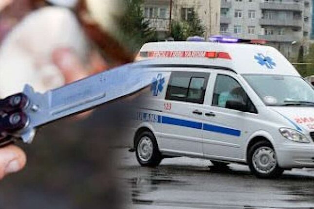 Bakıda 17 yaşlı oğlan anasına 12 bıçaq zərbəsi vurdu Bakıda 17 yaşlı oğlan anasına 12 bıçaq zərbəsi vurdu