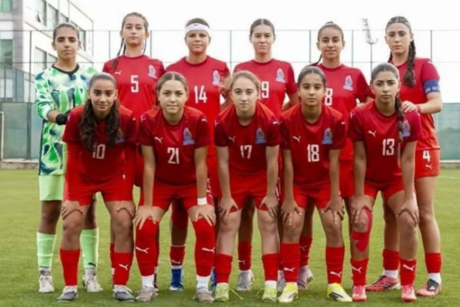 17 yaşadək qızlarımız 16:0 məğlub oldu 17 yaşadək qızlarımız 16:0 məğlub oldu