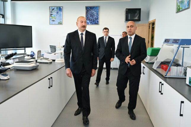 Prezident “SABAH.city” innovasiya şəhərciyinin birinci mərhələsinin açılışında iştirak etdi (FOTO) Prezident “SABAH.city” innovasiya şəhərciyinin birinci mərhələsinin açılışında iştirak etdi (FOTO)