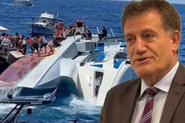 Şimali Kiprdə gəmi qəzasından sonra nazir vəzifəsindən uzaqlaşdırılıb Şimali Kiprdə gəmi qəzasından sonra nazir vəzifəsindən uzaqlaşdırılıb