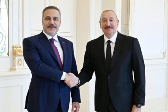 Prezident Hakan Fidanı qəbul etdi – Foto Prezident Hakan Fidanı qəbul etdi – Foto