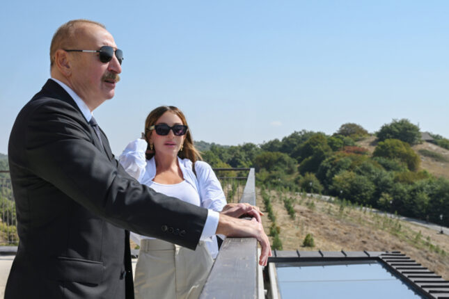 Prezident və xanımı “Meysari Grand Hotel & SPA”nın açılışında – Fotolar – Yenilənib Prezident və xanımı “Meysari Grand Hotel & SPA”nın açılışında – Fotolar – Yenilənib