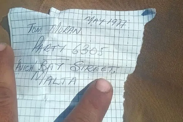 49 il sonra mesajı üzə çıxdı 49 il sonra mesajı üzə çıxdı
