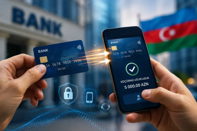 AMB: Kartdan-karta köçürmələrə limitləri banklar özləri müəyyənləşdirir