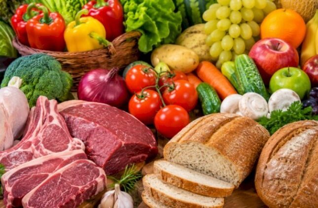 115 kq çörək, 44 kq ət yemişik 115 kq çörək, 44 kq ət yemişik