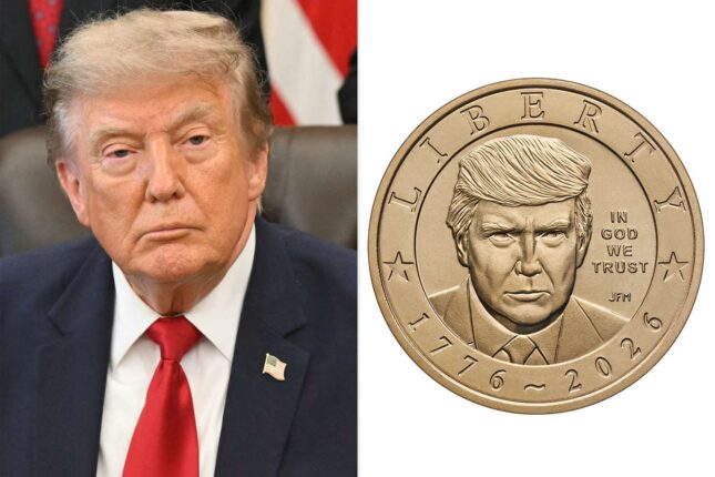 Trampın 1 dollarlıq sikkələri satışa çıxarıldı – qızıl deyil, amma… Trampın 1 dollarlıq sikkələri satışa çıxarıldı – qızıl deyil, amma…