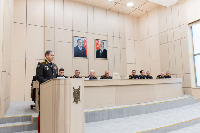 Daxili İşlər Nazirliyində Kollegiya iclası keçirildi – Foto