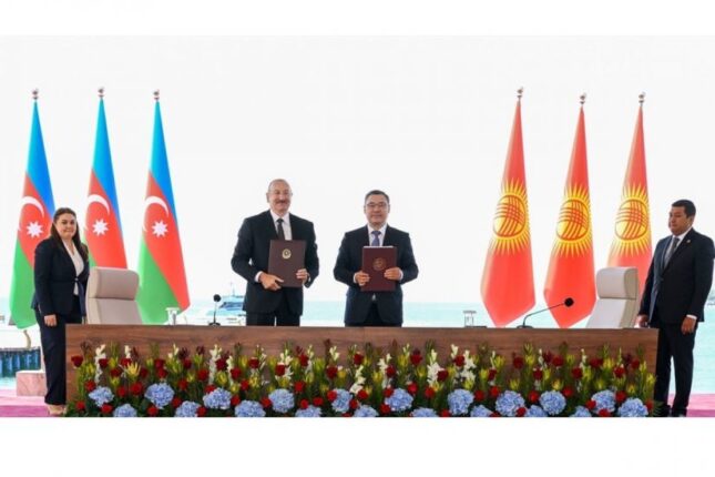 Azərbaycanla Qırğızıstan arasında müttəfiqlik münasibətləri haqqında Müqavilə təsdiq edilib Azərbaycanla Qırğızıstan arasında müttəfiqlik münasibətləri haqqında Müqavilə təsdiq edilib