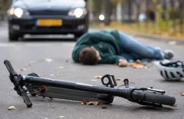 Skuter 23 yaşlı gəncin ölümünə səbəb oldu – Video