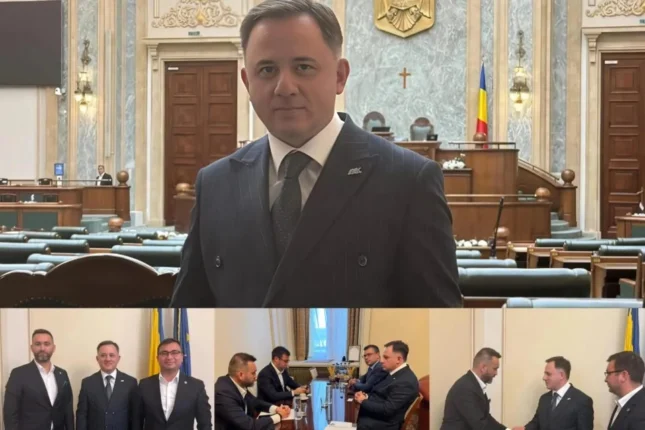 AQC sədri Rumıniya Senatında görüşlər keçirib