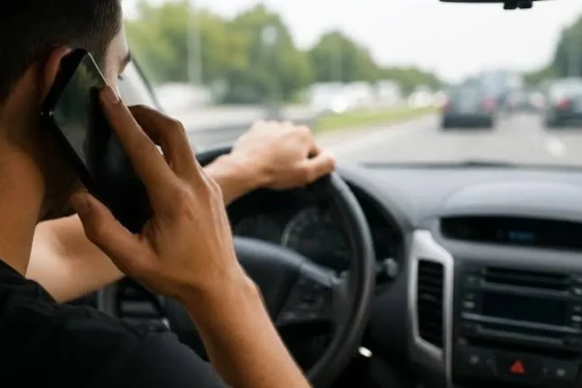 Avtomobildə telefondan istifadə edənlərin NƏZƏRİNƏ!