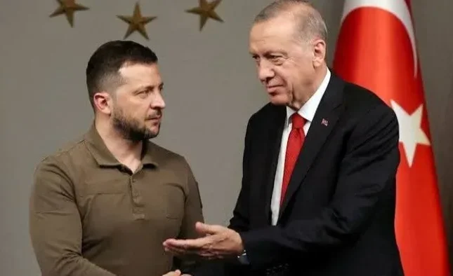 Ərdoğan və Zelenski arasında görüş başladı