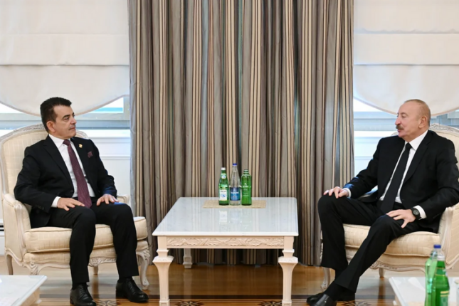 İlham Əliyev ICESCO-nun Baş direktorunu qəbul etdi