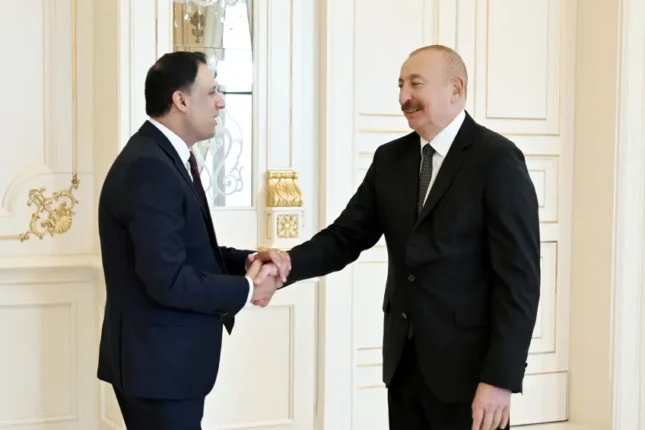 Prezident qəbul keçirdi – FOTOLAR Prezident qəbul keçirdi – FOTOLAR