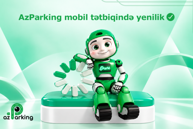 “AzParking” mobil tətbiqində yenilik