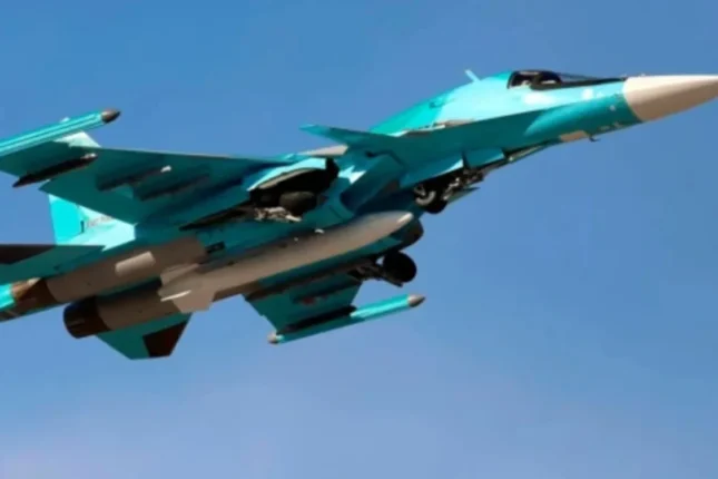 Rusiyanın Su-34 qırıcı-bombardmançı təyyarələri məhv edildi Rusiyanın Su-34 qırıcı-bombardmançı təyyarələri məhv edildi
