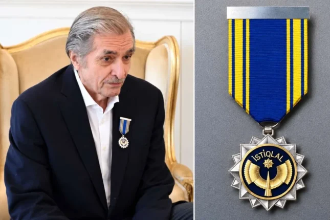 Təltif olunduğu ordeni illər öncə özü hazırlayıbmış… Təltif olunduğu ordeni illər öncə özü hazırlayıbmış…