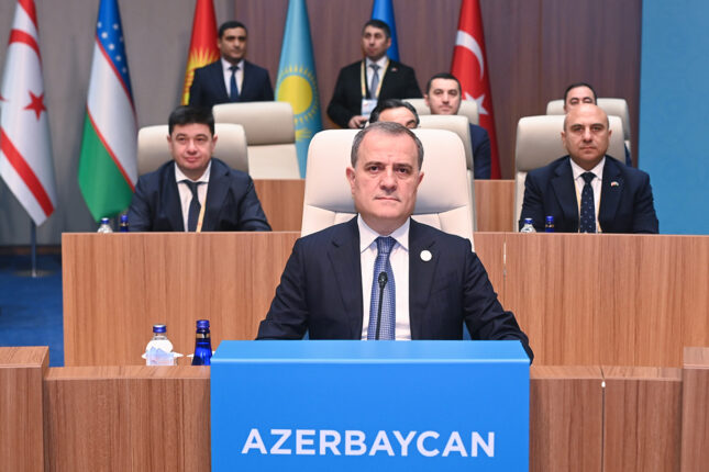 Bayramov Ankarada iclasda iştirak etdi – Fotolar