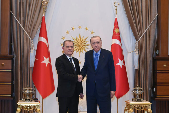 Ərdoğan Ceyhun Bayramovu qəbul etdi Ərdoğan Ceyhun Bayramovu qəbul etdi
