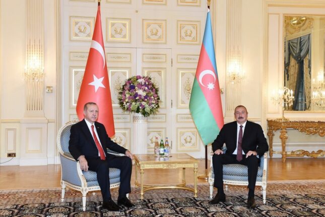 İlham Əliyev Rəcəb Tayyib Ərdoğana təbrik ünvanlayıb